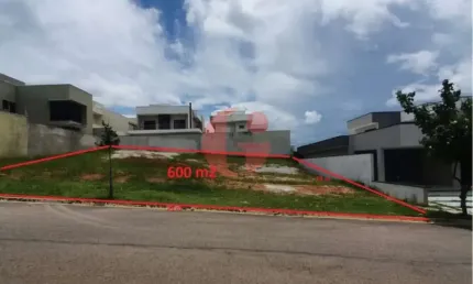 Terreno em condomínio fechado para venda com 600m² no residencial terras do vale - caçapava-sp