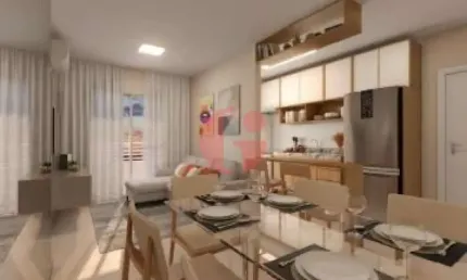 Apartamento para venda com 03 quartos e 02 vagas de garagem - 79,50m² no parque industrial