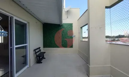Cobertura duplex para venda com 3 quartos e 2 vagas de garagem com 140m² - Bosque dos Eucaliptos!