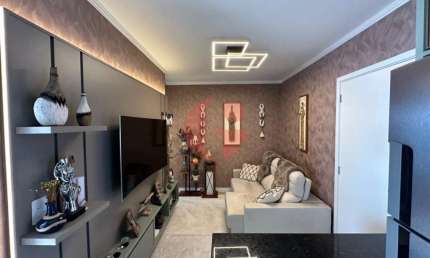 Apartamento mobiliado para venda com 2 quartos e 2 vagas de garagem - 58m² | Jardim São Dimas