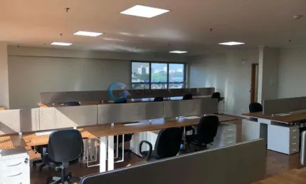 Sala comercial mobiliada em condomínio para venda com 170m² no bairro jardim são dimas