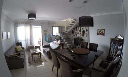 Cobertura para venda de 03 Dorm. e 01 Suíte - 211,24m² no Jardim Aquarius