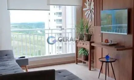 Apartamento para venda com 02 Dorm. e 01 suíte -  61m² no Floradas Arboville - Jacareí.