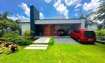 Casa em condomínio para venda ou locação com 4 quartos e 2 vagas de garagem -520m² | Recanto Santa Barbara - Jambeiro