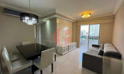 Apartamento mobiliado para locação de 02 quartos e 02 vagas de garagem - 68m² no bairro Vila Adyanna