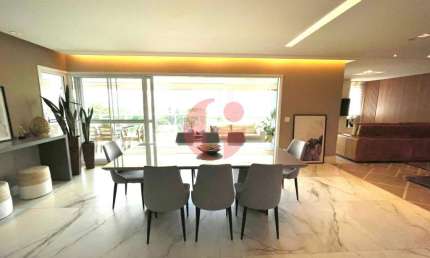 Apartamento mobiliado para venda com 4 suítes e 3 vagas de garagem - 278m² - Jardim das Colinas