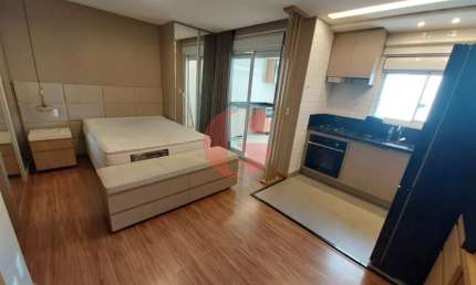 Apartamento para locação com 1 quarto e 1 vaga de garagem - 36,64m² no bairro Jardim Aquarius
