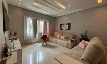 Sobrado para venda com 3 dormitórios (1 suíte) e 2 vagas de garagem - 176m² no jardim valparaiba - são jose dos campos