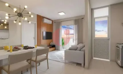 Apartamento para venda com 03 quartos e 01 vaga de garagem - 67,80m2 no Parque Industrial - andar alto