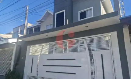 Sobrado moderno e amplo para venda com 04 quartos (2 suítes) - 173,07m² no bairro Vila Branca Jacareí-SP