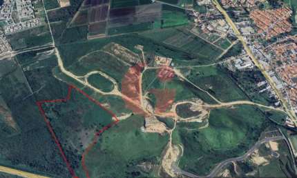 Terreno de 149 mil metros quadrados para finalidade industrial/comercial em Jacareí!