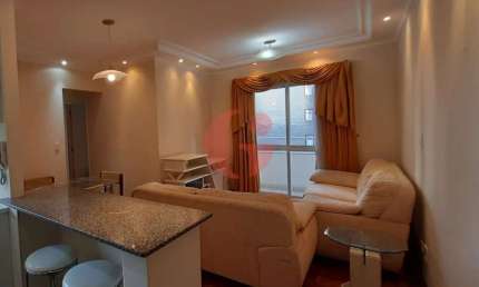 Apartamento mobiliado para locação com 03 dormitórios sendo 01 suíte- No bairro Jardim Aquarius