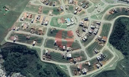Terreno à venda em condomínio fechado com 330,25 m²- no bairro terras alpha- sjc