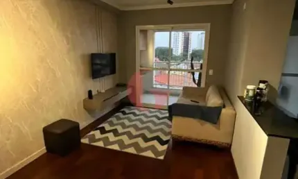 Apartamento mobiliado para venda e locação com 02 quartos sendo 1 suíte - 68m² no bairro Jardim Augusta