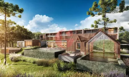 Casa tipo apto para venda com 01 dormitório - 173,44m² em Campos do Jordão-SP