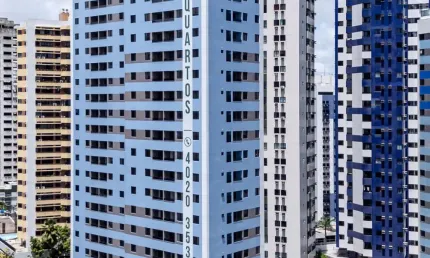 Excelente oportunidade pra morar ou investir com 2 quartos em boa viagem - recife - pe