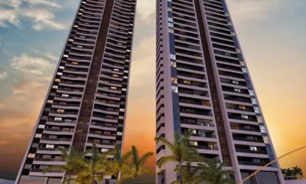 Excelente apartamento home resort com 3 quartos na Rua da Aurora -Recife - PE