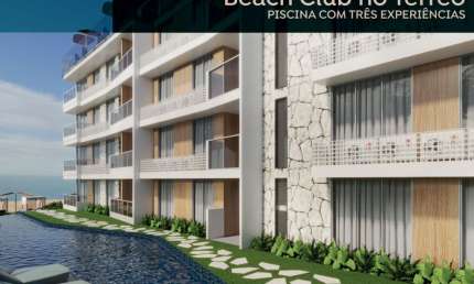 Flat com 1 quarto à venda na Avenida José Bezerra, 20, Praia de Tamandaré, Tamandaré