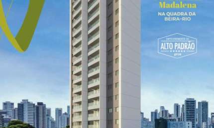 Apartamento excelente localização com 3 quartos na Madalena - Recife - PE