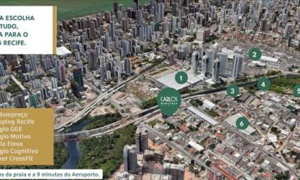Apartamento excelente localização com 1 e 2 quartos em Boa Viagem - Recife - PE