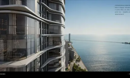Apartamento alto padrão com excelente localização no Novo Cais - Recife - PE