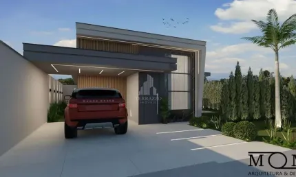Casa com 3 dormitórios à venda, 89 m² por R$ 465.000 - Santa Terezinha - Fazenda Rio Grande/PR
