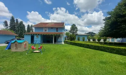 Chácara com 5 dormitórios à venda, 5000 m² por r$ 1.850.000 - campo largo da roseira - são josé dos pinhais/pr
