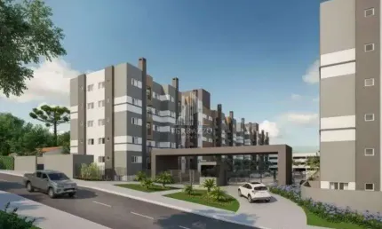Apartamento com 2 dormitórios à venda, 44 m² por r$ 270.000,00 - boneca do iguaçu - são josé dos pinhais/pr