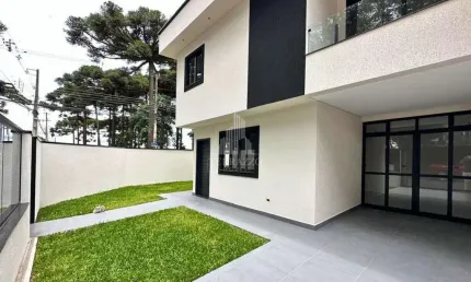 Sobrado com 3 dormitórios à venda, 100 m² por r$ 660.000,00 - afonso pena - são josé dos pinhais/pr
