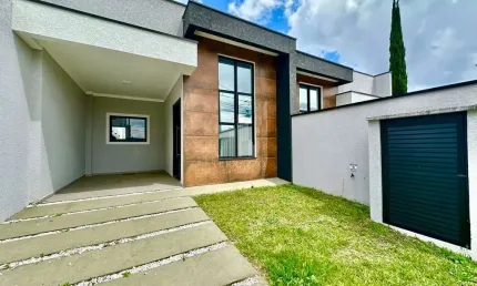 Casa com 3 dormitórios à venda, 102 m² por r$ 699.000,00 - boneca do iguaçu - são josé dos pinhais/pr