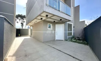Sobrado com 3 dormitórios à venda, 226 m² por r$ 799.000 - uberaba - curitiba/pr