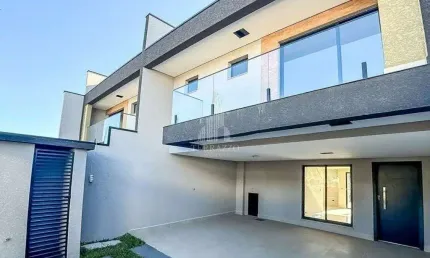 Sobrado com 3 dormitórios à venda, 163 m² por r$ 980.000,00 - cruzeiro - são josé dos pinhais/pr