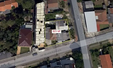 Terreno à venda, 523 m² por r$ 2.200.000,00 - bom jesus - são josé dos pinhais/pr