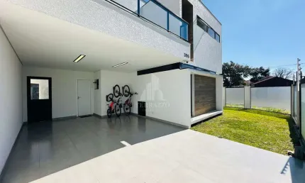 Sobrado de esquina com 3 dormitórios à venda, r$ 879.000,00 – jardim cruzeiro, são josé dos pinhais/pr