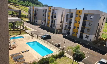 ALUGA-SE Apartamento em Londrina, no Condomínio Porto Saltinho com 45m&#178; (2 dormts.).