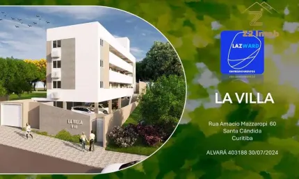 Studio Apartamento 1 Suíte à venda, Santa Cândida, CURITIBA - PR