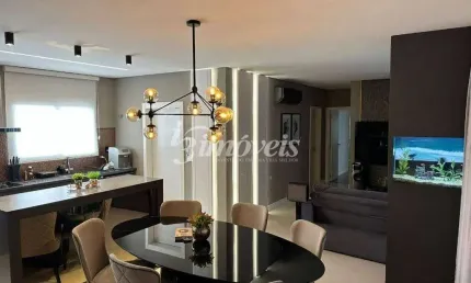 Apartamento mobiliado à venda, 3 quartos sendo 3 suítes, 3 vagas, Residencial Palladium, Centro, Itajaí-SC