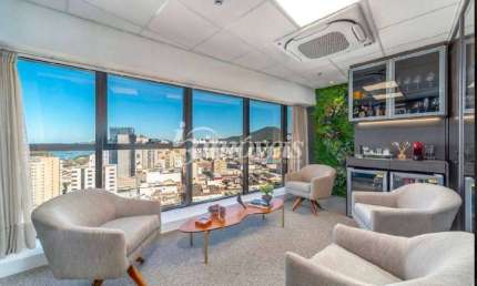 Aluguel Salas Comerciais Centro Itajai Alto Padrão 138 m2 02 Vagas