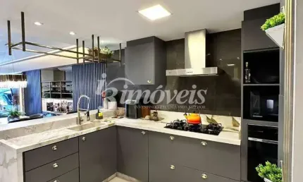 Apartamento à venda, mobiliado, com vista mar, 2 quartos, sendo uma suíte master com closet, 2 vagas, Amores da Brava Club House, Praia Brava, Itajaí SC