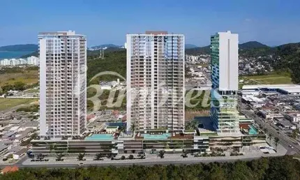 Apartamento à venda, 2 quartos sendo 2 suítes, 1 vaga, edifício torres da brava, bairro praia brava, itajaí-sc