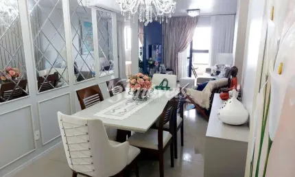 Apartamento mobiliado à venda, 2 quartos sendo 1 suíte, 1 vaga, Residencial Tour Soleil, Bairro São Judas, Itajaí-SC