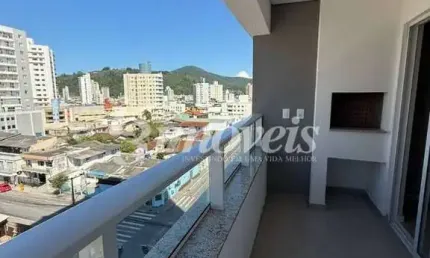 Apartamento semimobiliado para locação, 2 quartos sendo 1 suíte, 1 vaga de garagem, Edifício Due Vite, Bairro Vila Operária, Itajaí - SC
