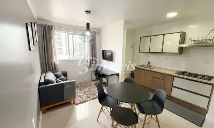 Apartamento semimobiliado à venda, 1 quarto, 1 vaga, Edifício Giallo Fascino, Bairro Centro, Itajaí-SC