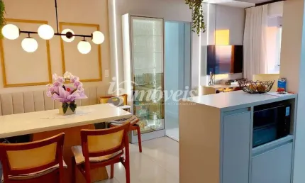 Apartamento semimobiliado à Venda, 3 Quartos (sendo 1 Suíte), 2 Vagas de Garagem, Residencial Smart Heitor Liberato, bairro São João, Itajaí-SC