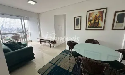 Apartamento para locação anual, mobiliado, decorado e equipado, com 2 quartos (sendo duas suítes), 1 vaga de garagem, Château Blanc Residence, Bairro Dom Bosco, Itajaí-SC