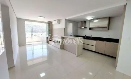Apartamento semimobiliado para locação, 2 quartos sendo 1suíte, 1 vaga, Edifício Residencial Lago Di Garda, Bairro Fazenda, Itajaí-SC