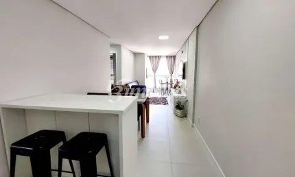 Apartamento mobiliado à venda, 2 quartos, 1 vaga, edifício residencial arboreto, bairro são judas, itajaí-sc