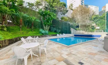 Apartamento padrao a venda na Vila Madalena, Sao Paulo - 3 dormitorios, piscina e quadra!