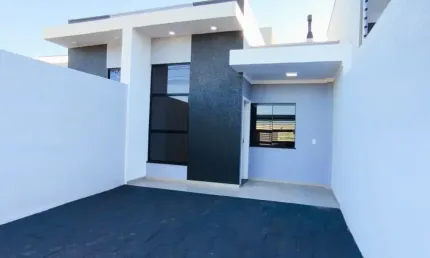 Lindissima casa nova no bairro florais com 3 quartos sendo 1 suite