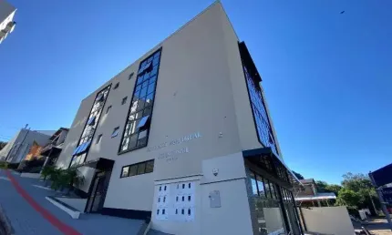 Sala comercial para alugar na washington luiz, 251, são cristóvão, chapecó por r$ 4.550